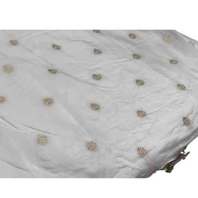 NYLON MUSLIN DYEABLE BUTTI