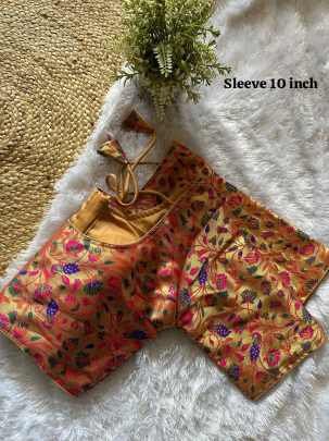 PAITHANI JACQUARD FABRIC BOUSE