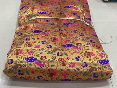paithani jacquard peacock jaal